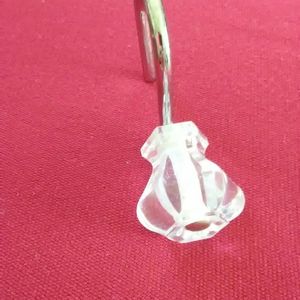 Shower/curtain hooks set of 9